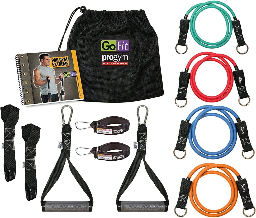 Best Overall Tube Bands GoFit Extreme Pro Gym Set